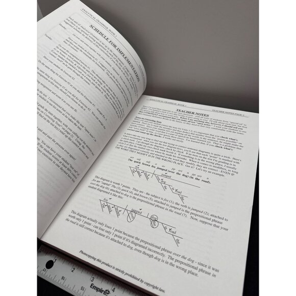 Analytical Grammar Teacher Book By R. Robin Finley 1996 Guide For Language Mast - Picture 4 of 7